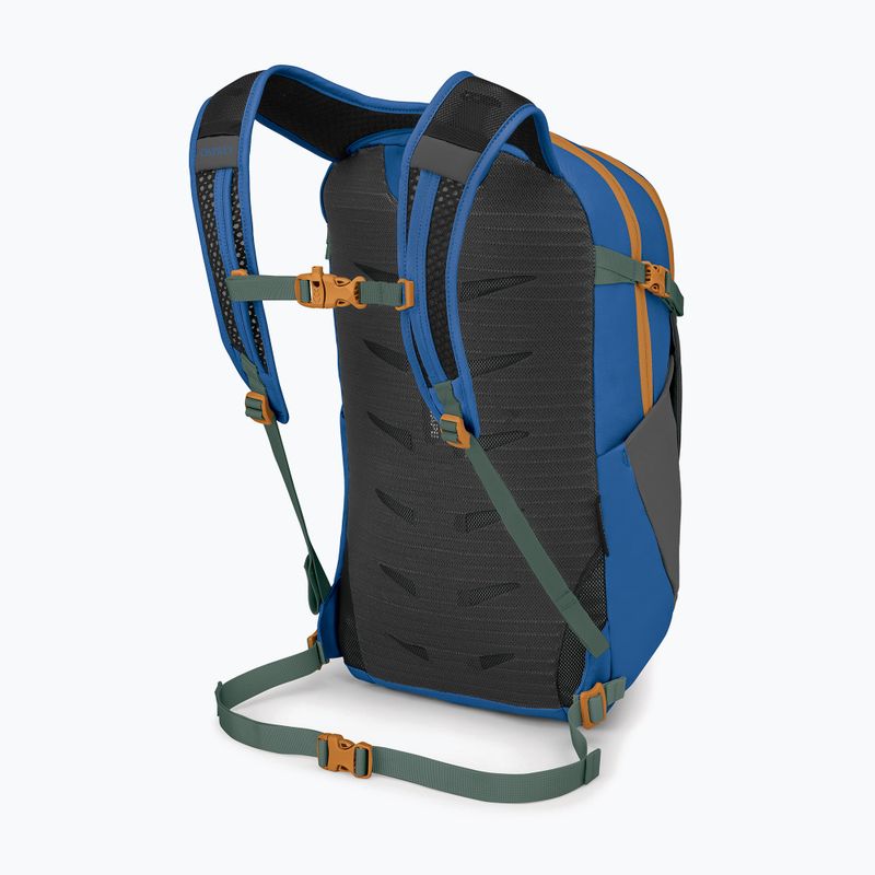 Turistický batoh Osprey Daylite Plus Earth 20 l dark charcoal / blue flame 3