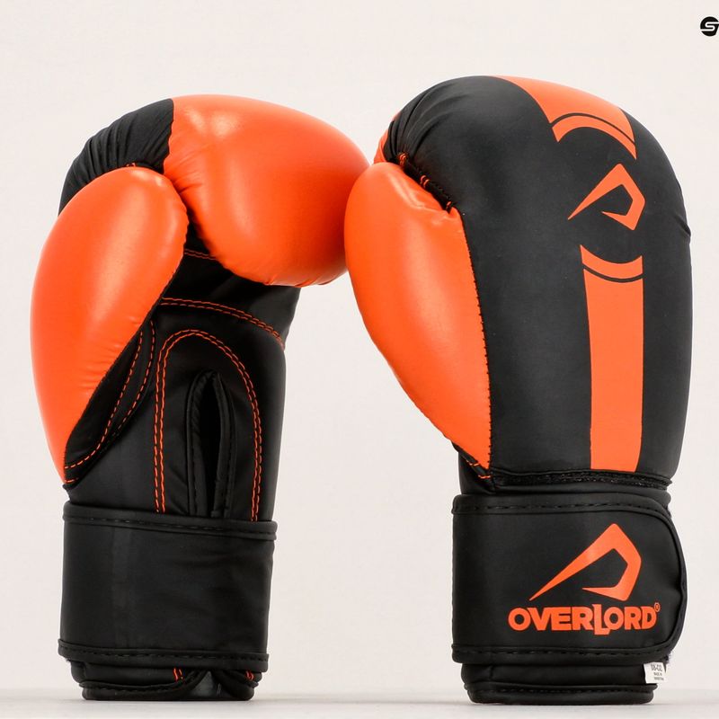 Rukavice Overlord Boxer čierno-oranžové 100003 9