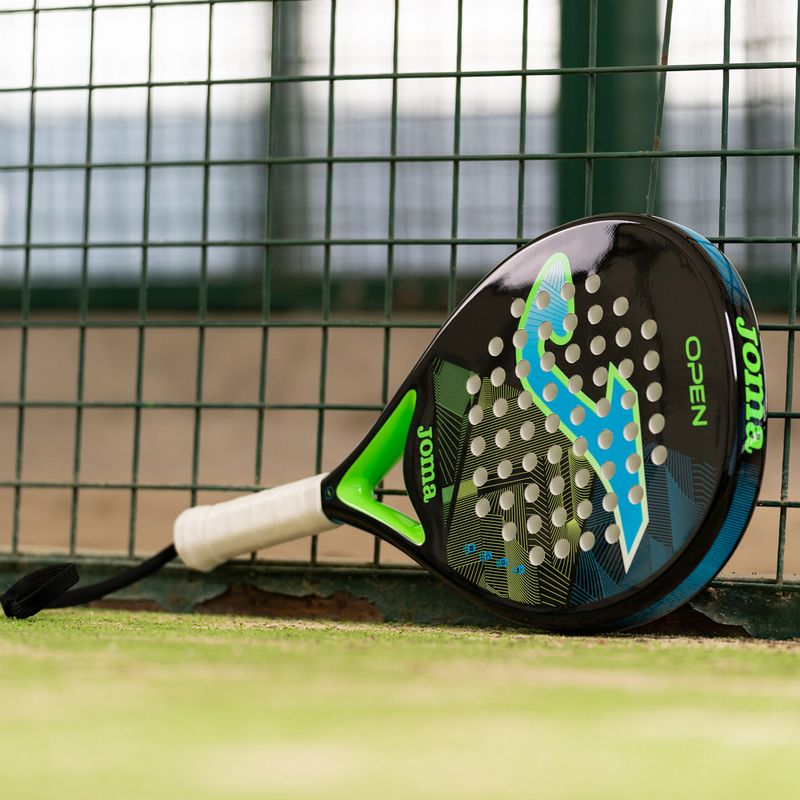 Pádlová raketa Joma Open čierno-modrá 4814.116 12