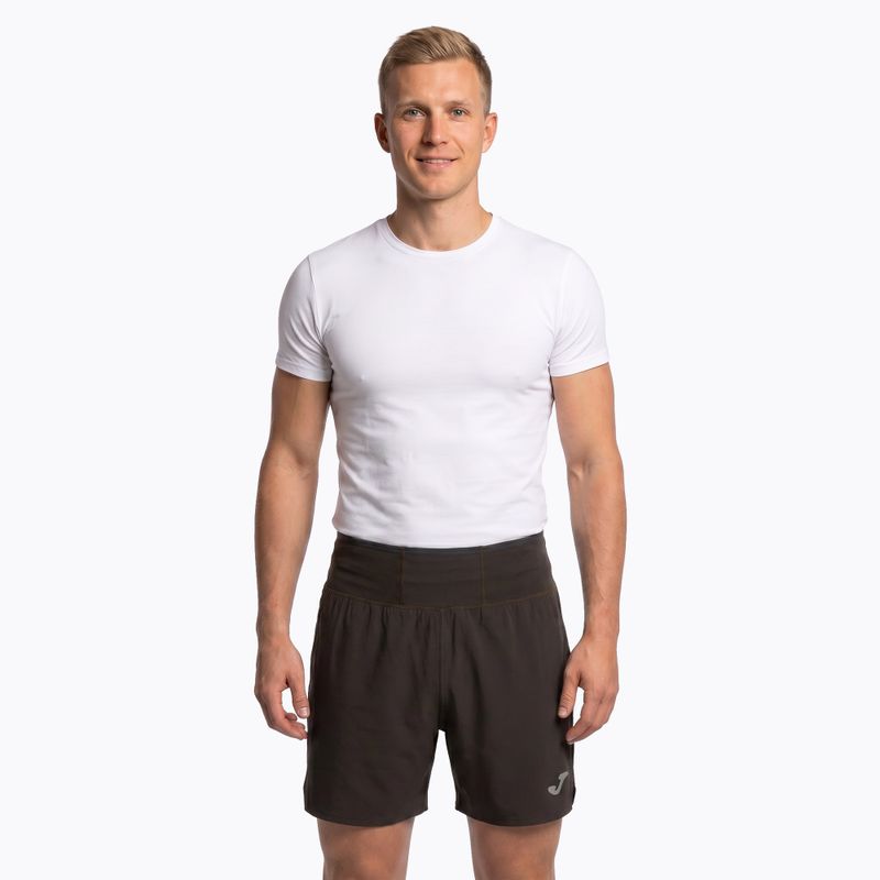 Pánske bežecké šortky Joma R-Combi khaki 5