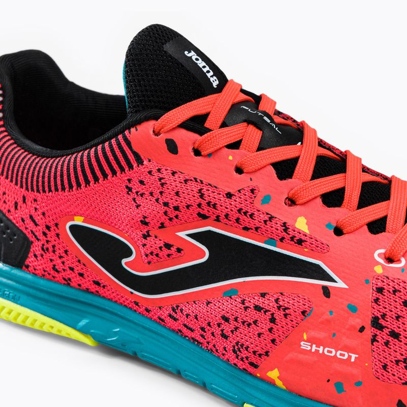 Joma Tactico IN pánske kopačky coral/turquoise 10