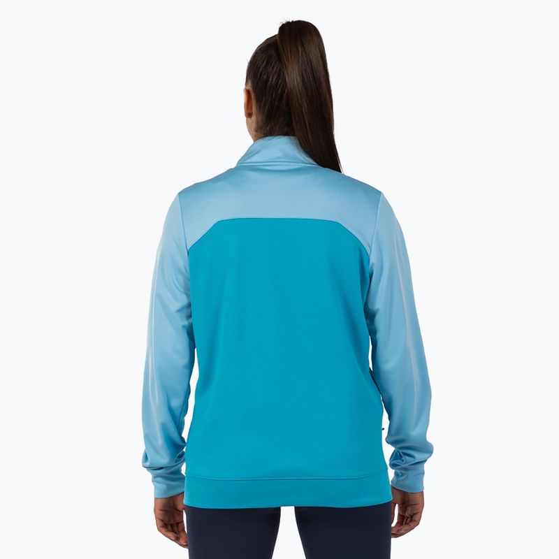 Dámska bežecká mikina Joma Winner II Full Zip sky blue 2