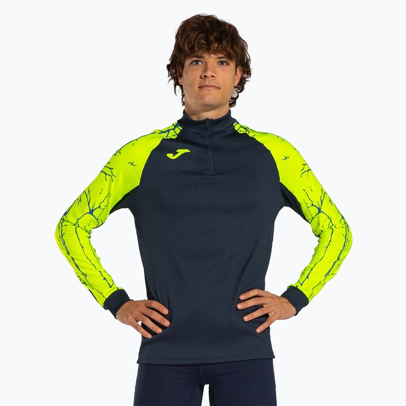 Pánska bežecká mikina Joma Elite IX fluor yellow