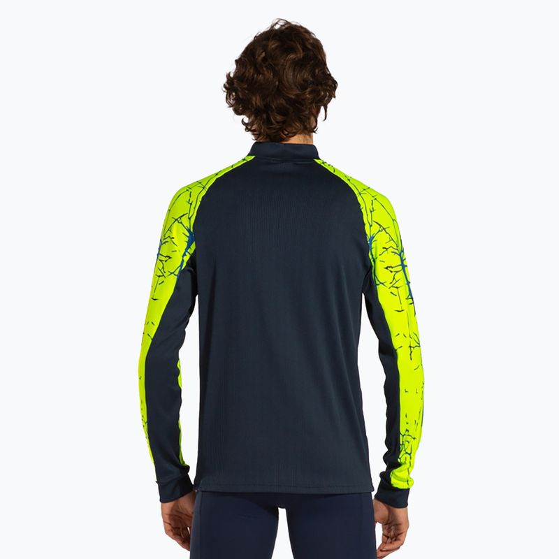 Pánska bežecká mikina Joma Elite IX fluor yellow 3