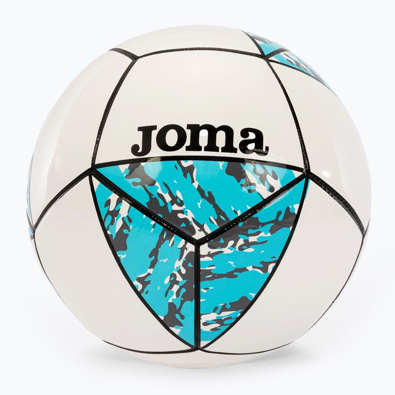 futbalová lopta Joma Challenge II white/turquoise veľkosť 5