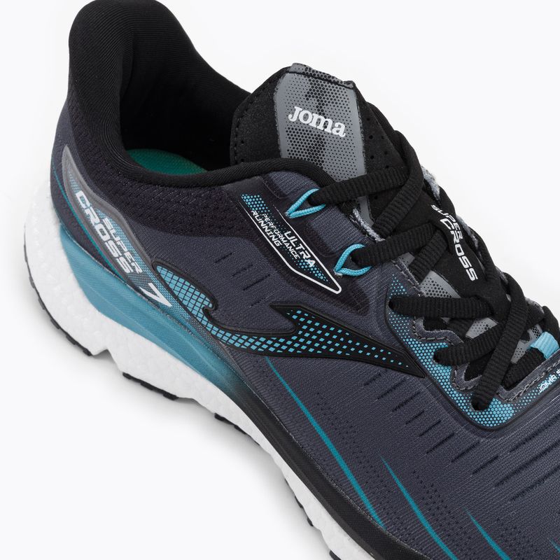 Joma R.Supercross topánky sivá tyrkysová RCROSW2212 7