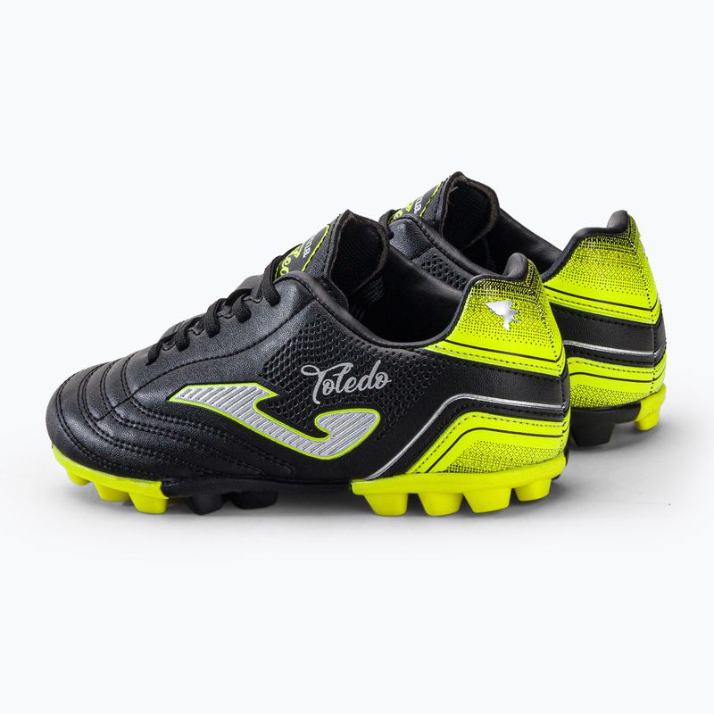 Detské kopačky Joma Toledo HG čierne 3