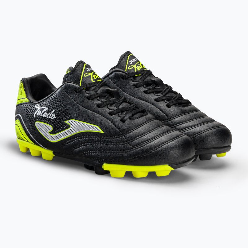 Detské kopačky Joma Toledo HG čierne 5