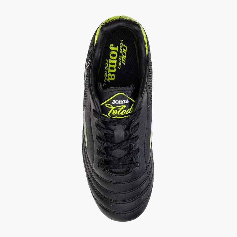 Detské kopačky Joma Toledo HG čierne 6