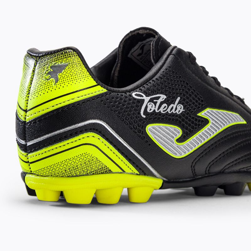 Detské kopačky Joma Toledo HG čierne 9