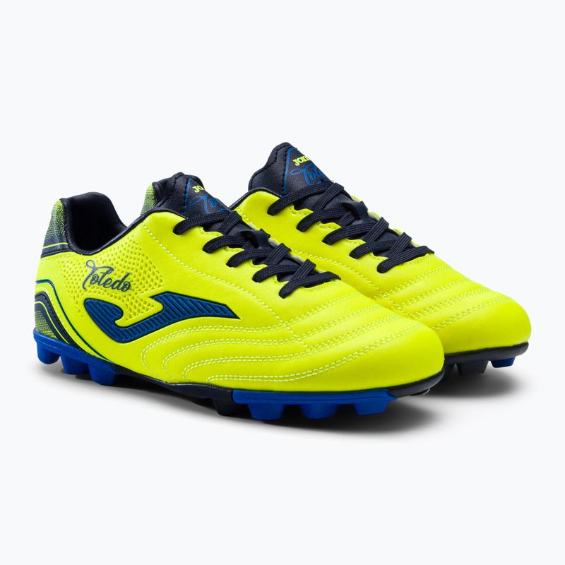 Detské kopačky Joma Toledo HG lemon fluor 3