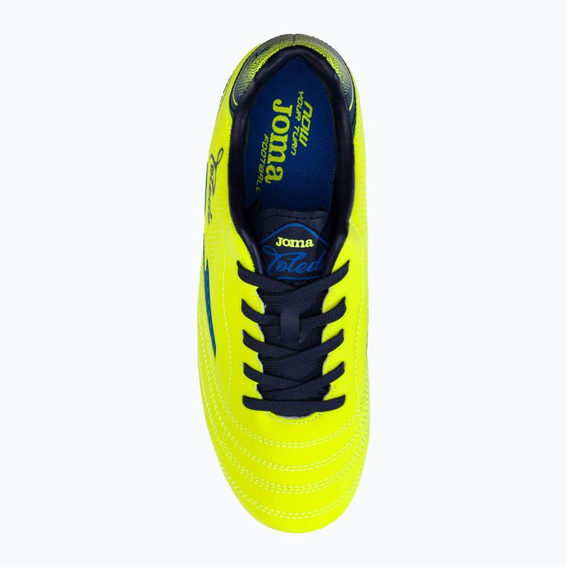 Detské kopačky Joma Toledo HG lemon fluor 6
