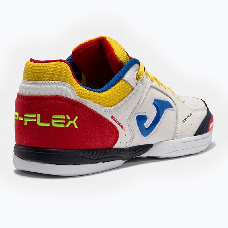 Pánske kopačky Joma Top Flex IN white/red 14