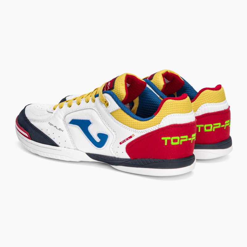 Pánske kopačky Joma Top Flex IN white/red 3
