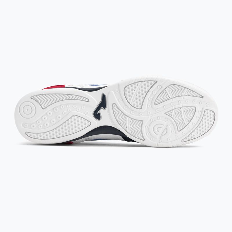 Pánske kopačky Joma Top Flex IN white/red 5
