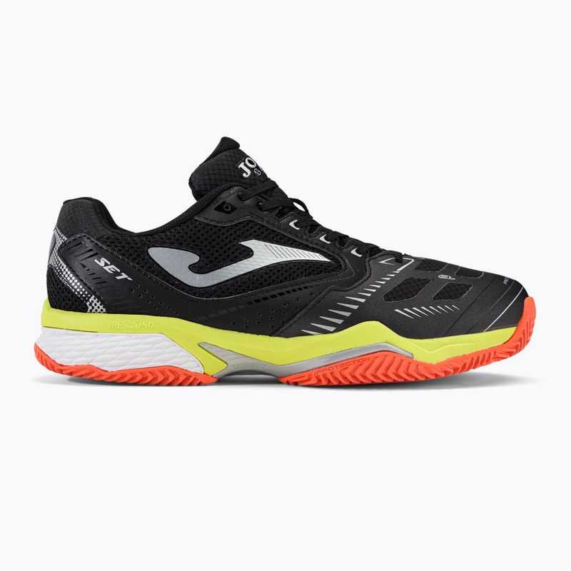 Joma T.Set pánska tenisová obuv čierna TSETW2201P 2