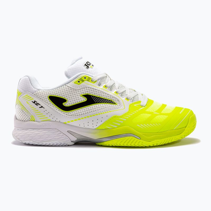 Joma T.Set pánska tenisová obuv bielo-žltá TSETW2209P 11