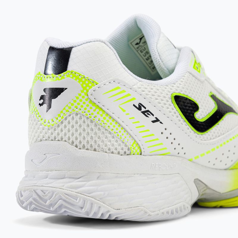 Joma T.Set pánska tenisová obuv bielo-žltá TSETW2209P 9