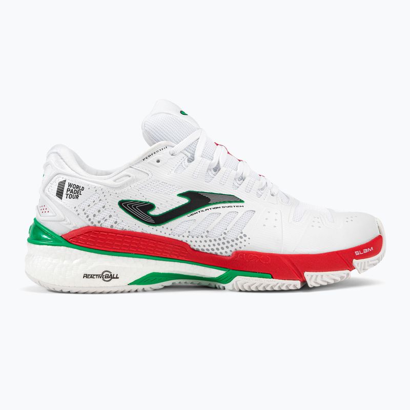 Joma T.Slam pánska tenisová obuv biela TSLAMW2202P 2