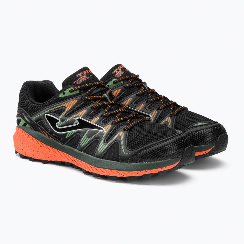 Joma Tk.Trek pánska bežecká obuv čierno-oranžová TKTREW2231H 4