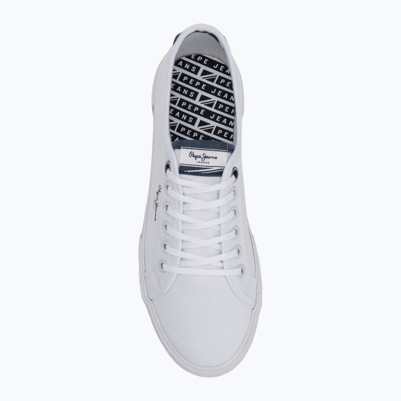 Pánske topánky Pepe Jeans Bradyen Basic white 5
