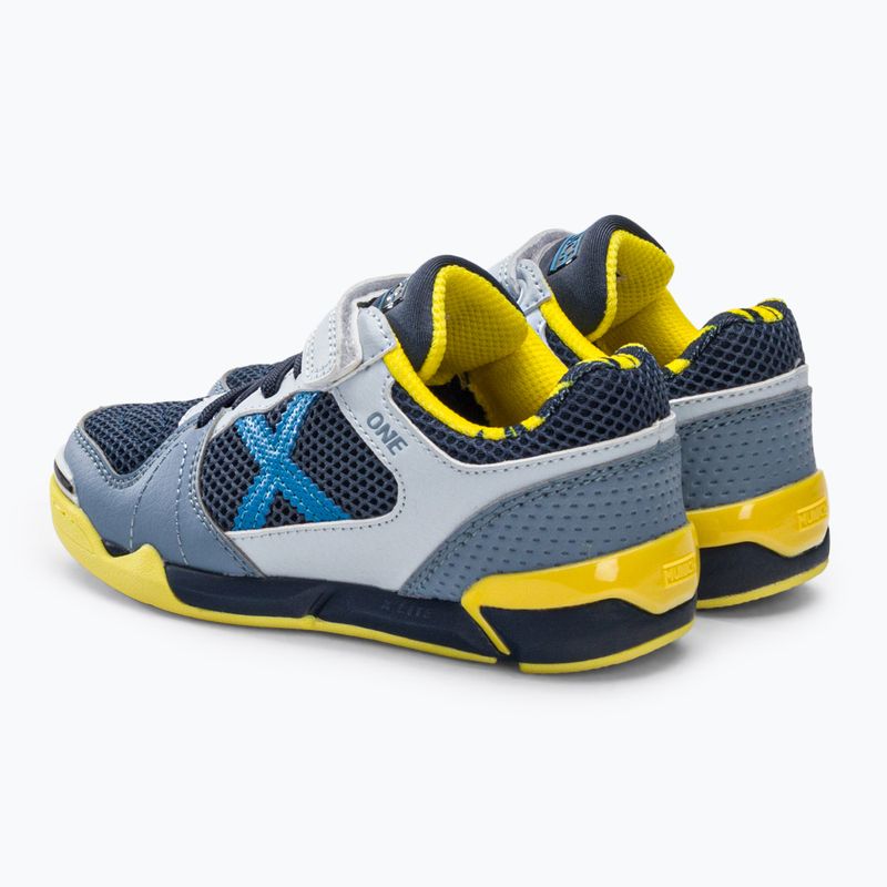 Detské kopačky MUNICH One Kid Vco grey 3