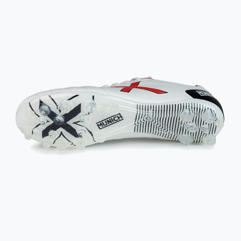 Futbalová obuv MUNICH Arenga FG blanco/rojo 12