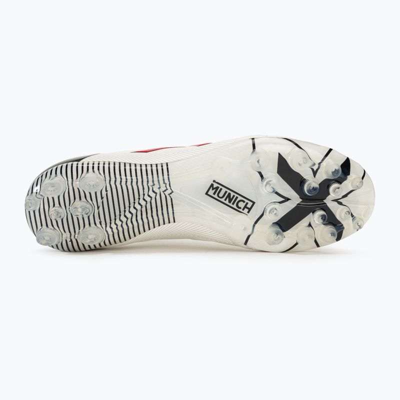 Futbalová obuv MUNICH Arenga FG blanco/rojo 4