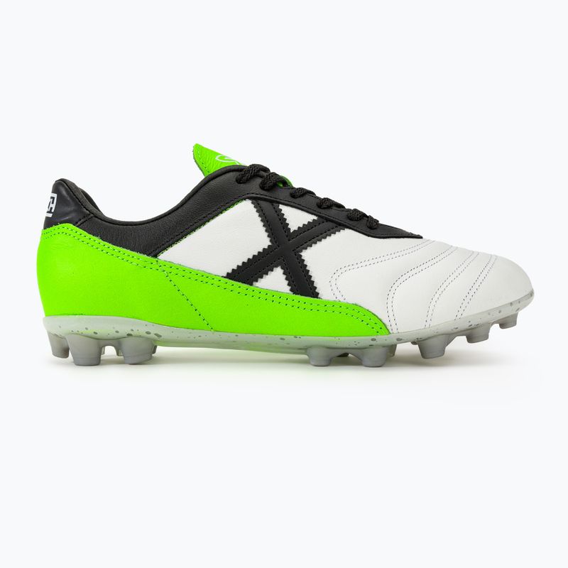 Futbalová obuv MUNICH Mundial 2.0 AG blanco/verde 2