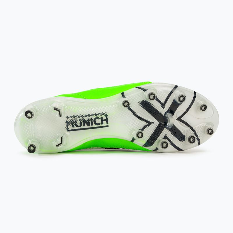 Futbalová obuv MUNICH Mundial 2.0 FG blanco/verde 4
