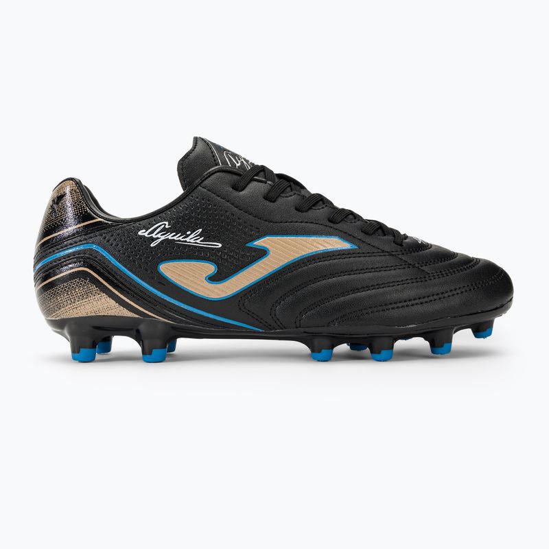 Pánske kopačky Joma Aguila FG black/gold 2