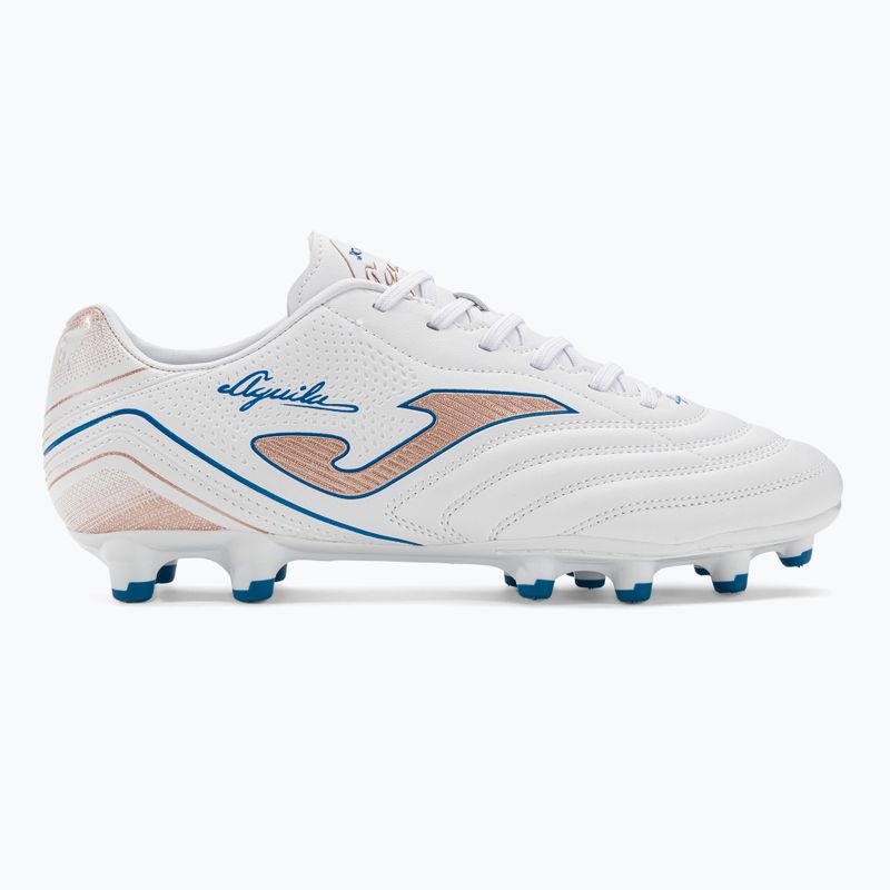 Pánske kopačky Joma Aguila FG white/gold 2