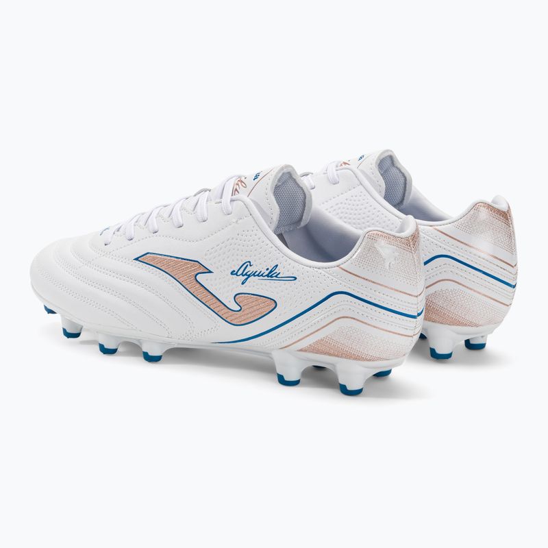 Pánske kopačky Joma Aguila FG white/gold 3