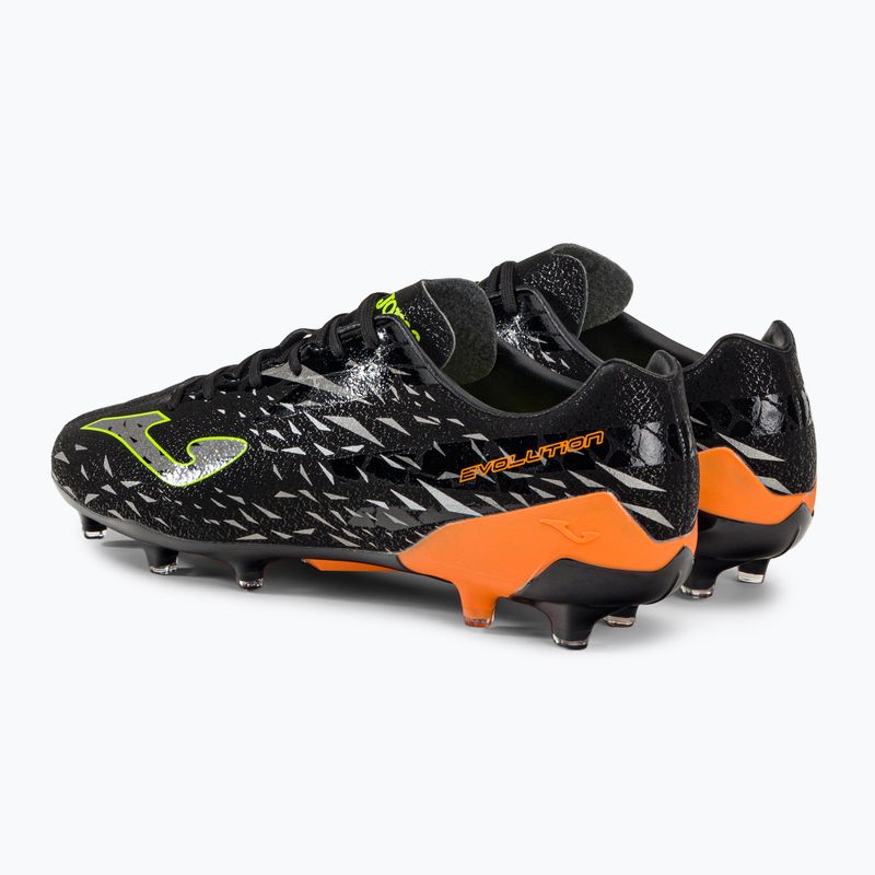 Pánske kopačky Joma Evolution Cup FG black/orange 3