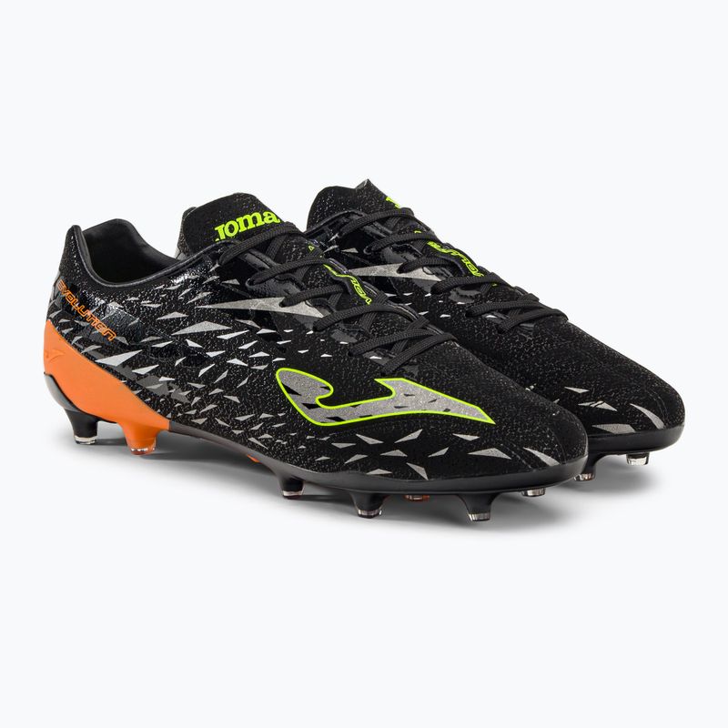 Pánske kopačky Joma Evolution Cup FG black/orange 4