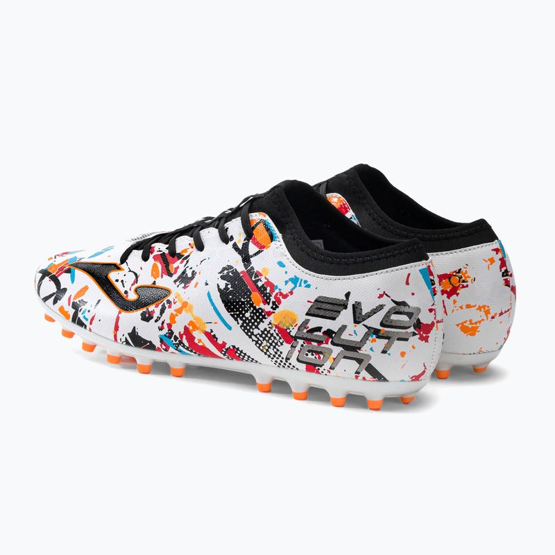 Pánske kopačky Joma Evolution AG white/black/orange 3