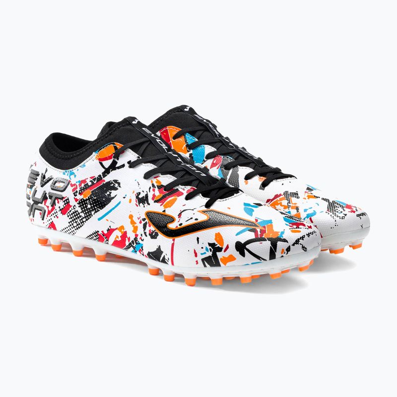 Pánske kopačky Joma Evolution AG white/black/orange 4