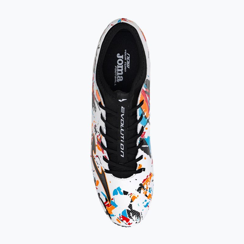 Pánske kopačky Joma Evolution AG white/black/orange 6