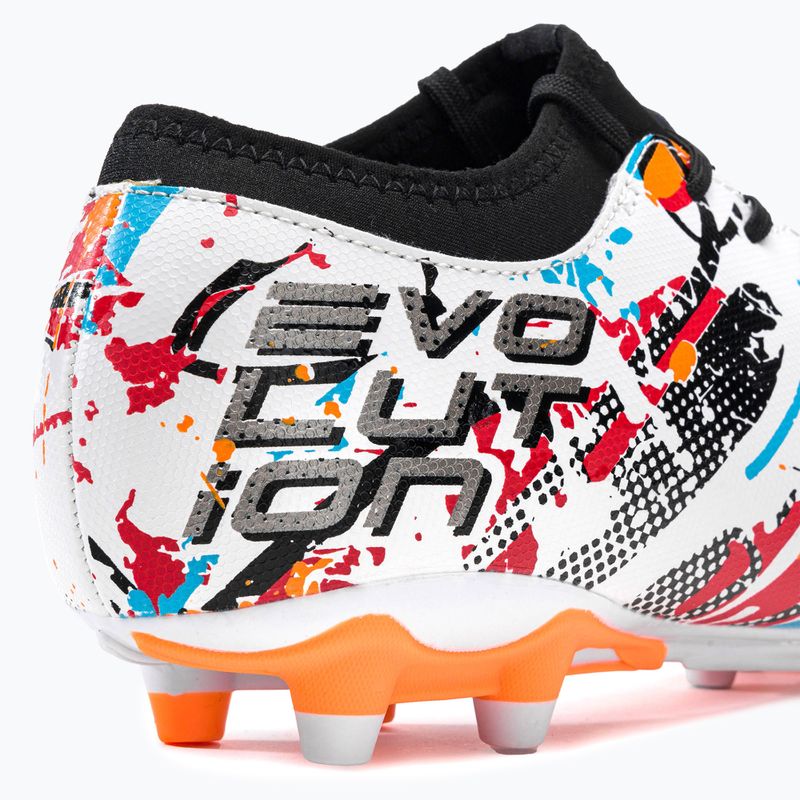 Joma Evolution FG pánske kopačky white/black/orange 8
