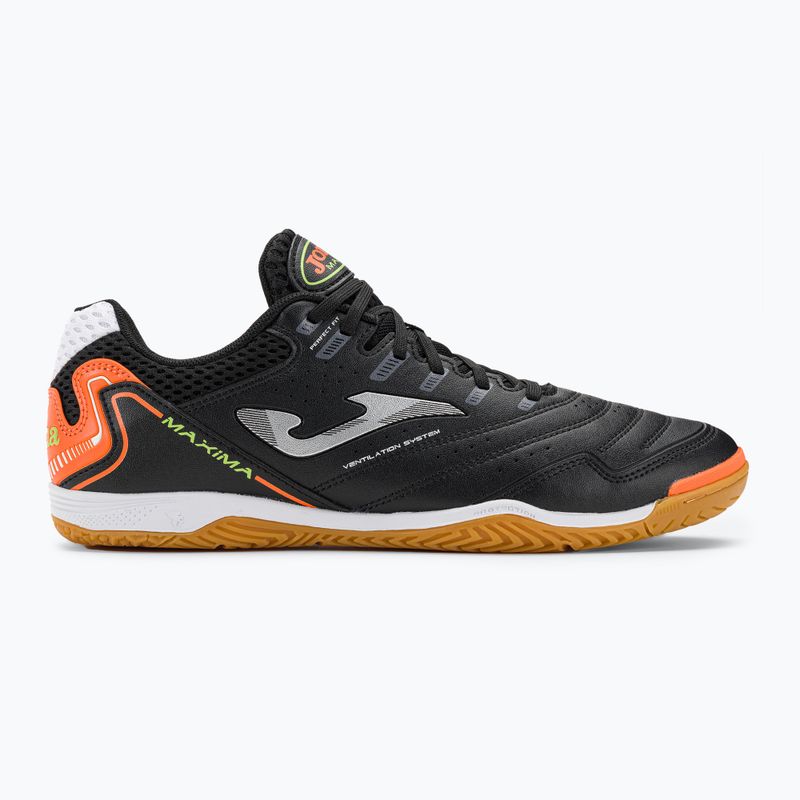 Pánske kopačky Joma Maxima IN black/orange 2