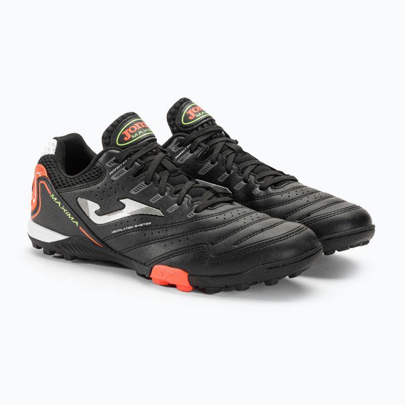 Pánske kopačky Joma Maxima TF black/orange 5