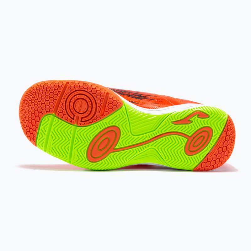 Detské kopačky Joma Super Copa IN coral/green fluor 14