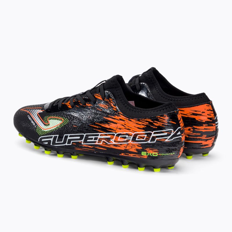 Joma Super Copa AG pánske kopačky black/coral 3
