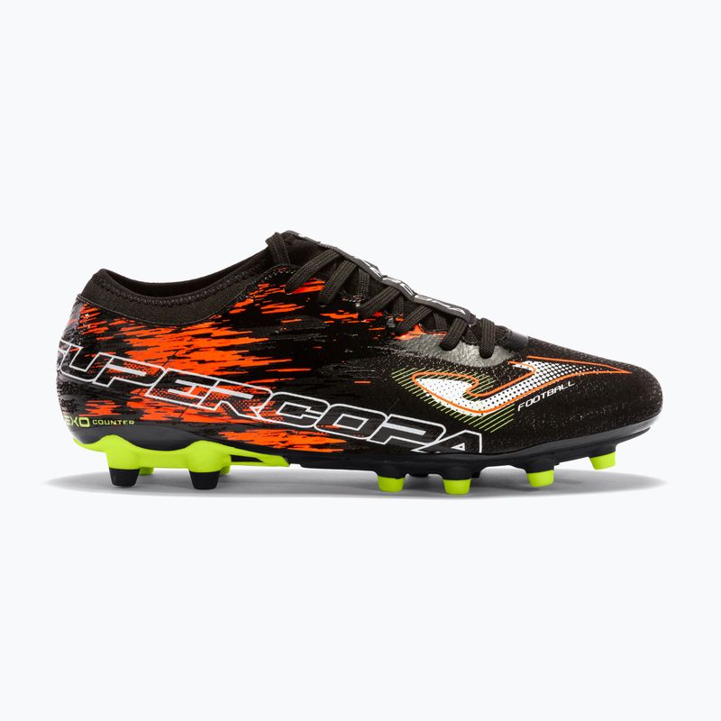 Joma Super Copa FG black/coral pánske kopačky 10