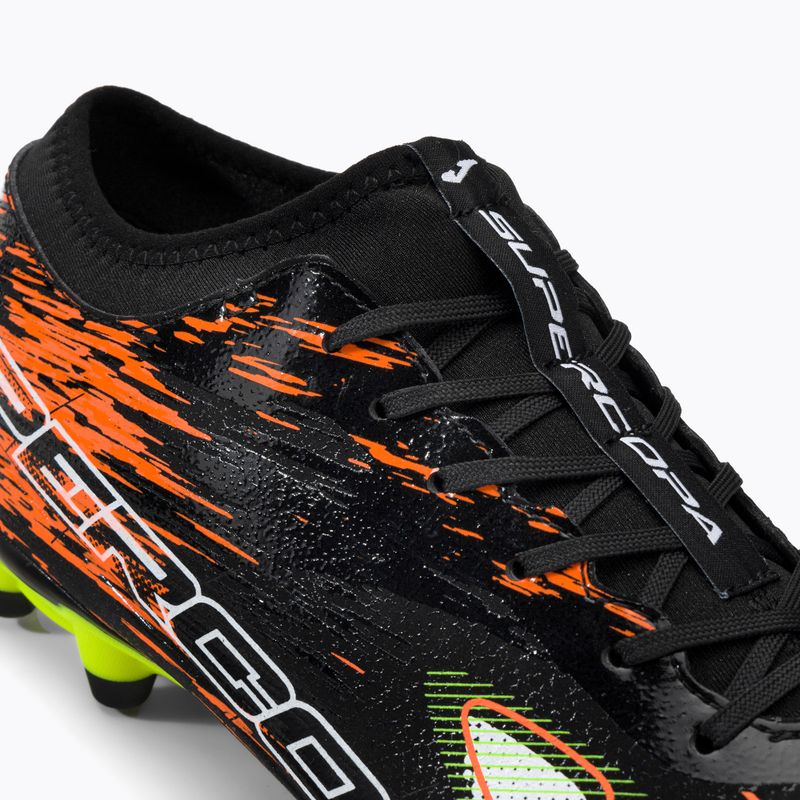 Joma Super Copa FG black/coral pánske kopačky 9