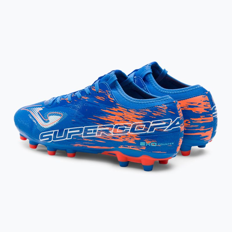 Joma Super Copa FG pánske kopačky royal/coral 3