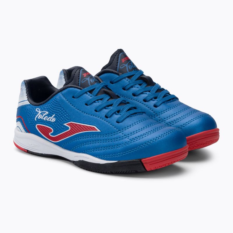 Detské kopačky Joma Toledo IN royal/red 4