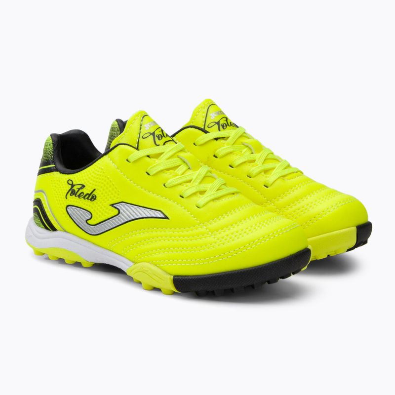 Detské kopačky Joma Toledo TF lemon fluor/black 4