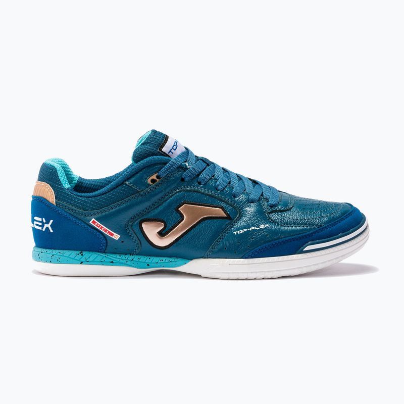 Pánske kopačky Joma Top Flex IN petroleum/gold 11