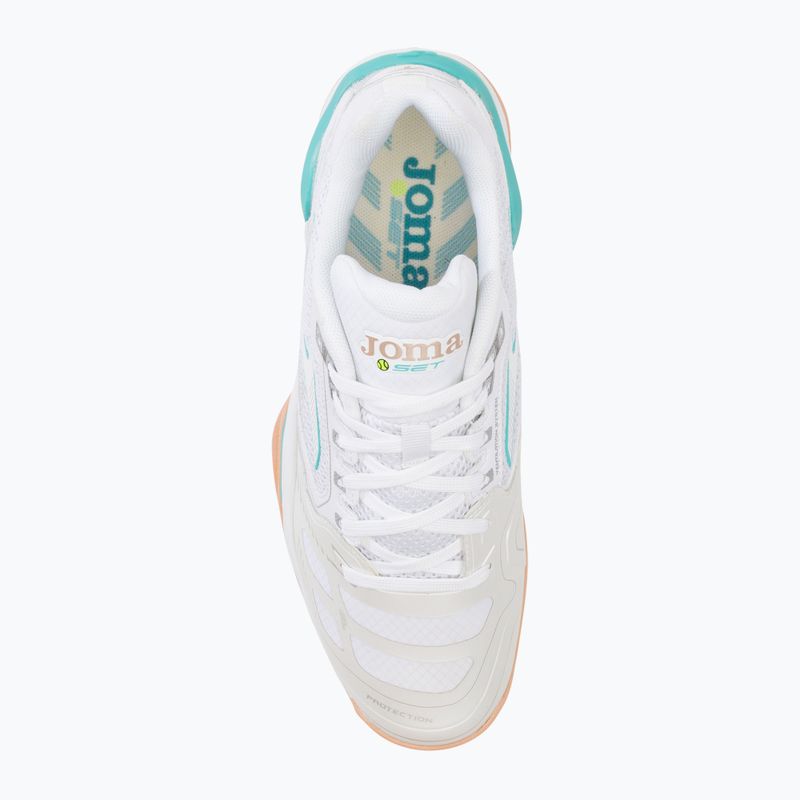 Dámska tenisová obuv Joma T.Set white and blue TSELS2302T 6